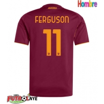 Camiseta AS Roma Evan Ferguson #11 Primera Equipación 2025-26 manga corta